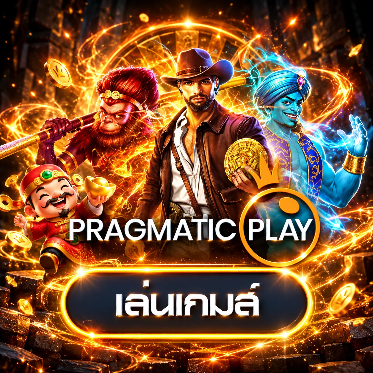 การ์ดทดลองเล่นเกม Pragmatic Play บน JAZZ55